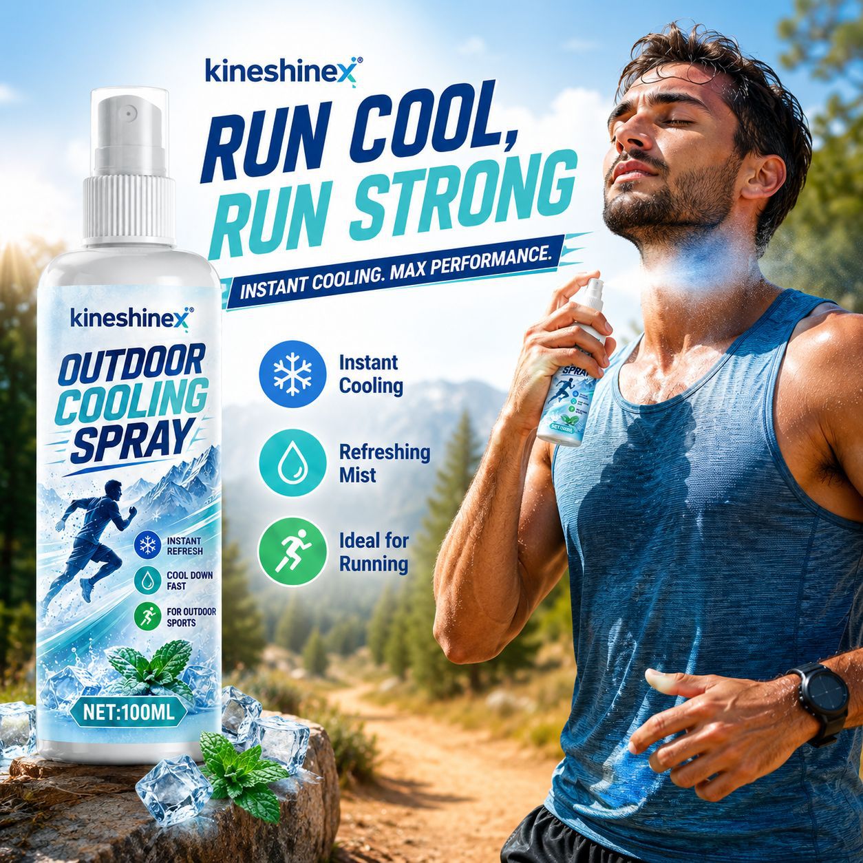 Outdoor Sport Activity - Spray Refrescante para Exteriores 100ml –