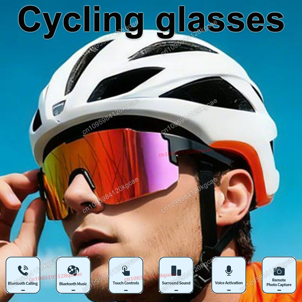 Outdoor Sport Activity - Gafas Inteligentes para Ciclismo HD con
