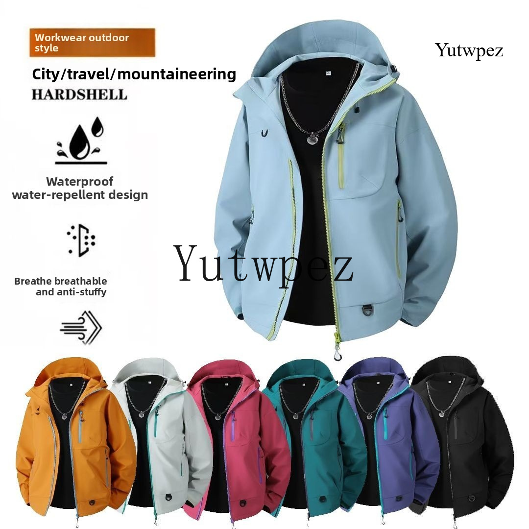 Outdoor Sport Brand Jacket - Chaquetas Impermeables para Senderismo, Camping, Trekking