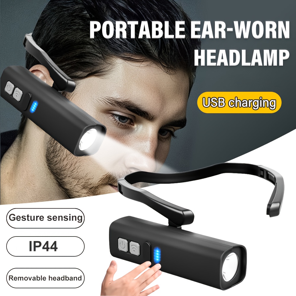 Outdoor Sport Activity - Linterna frontal con clip para la