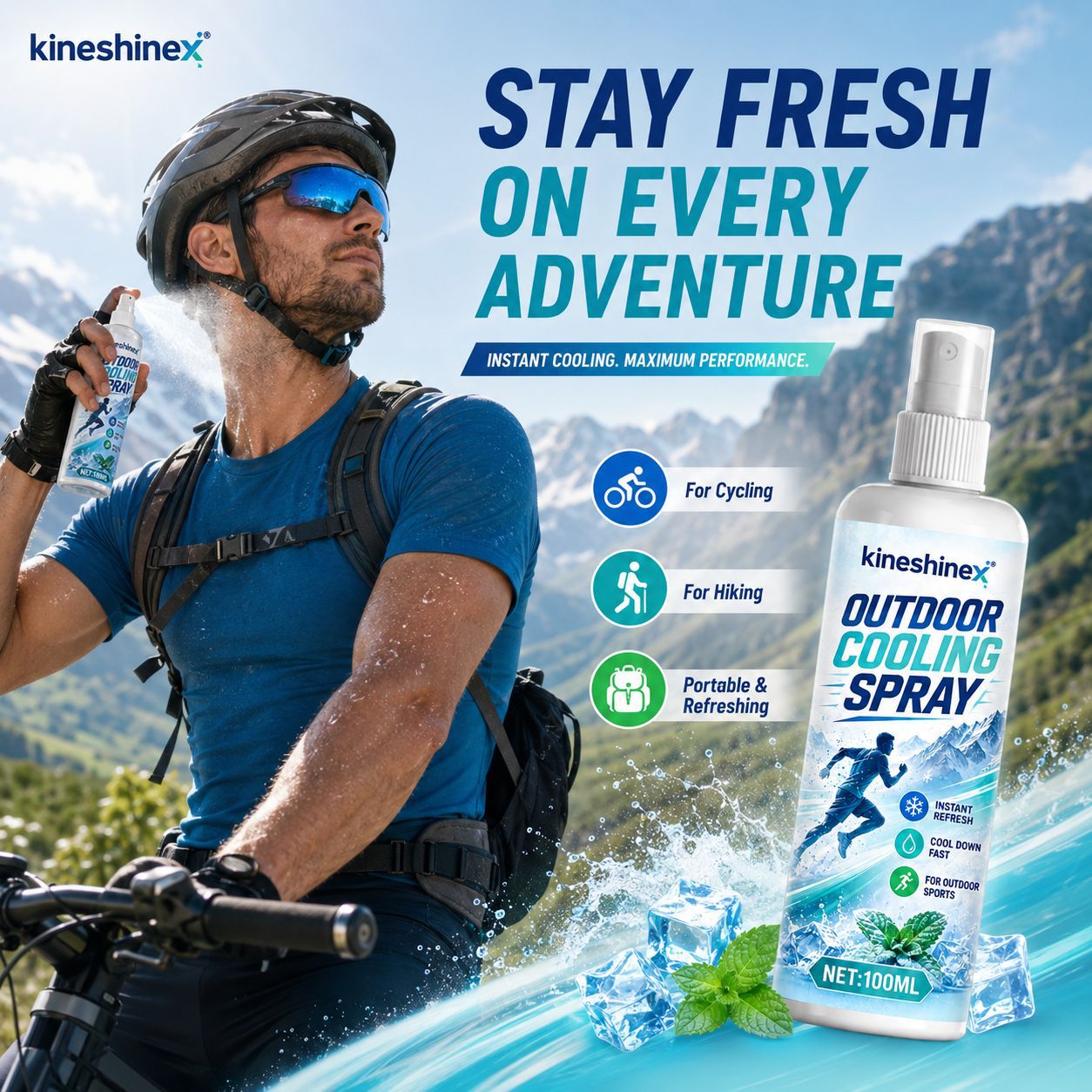 Spray Refrescante para Exterio - Outdoor Sport Activity reseña y precio