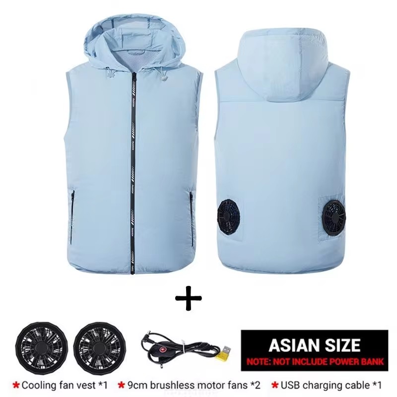Verano deporte ventilador aire - Outdoor Sport Brand Jacket reseña y precio