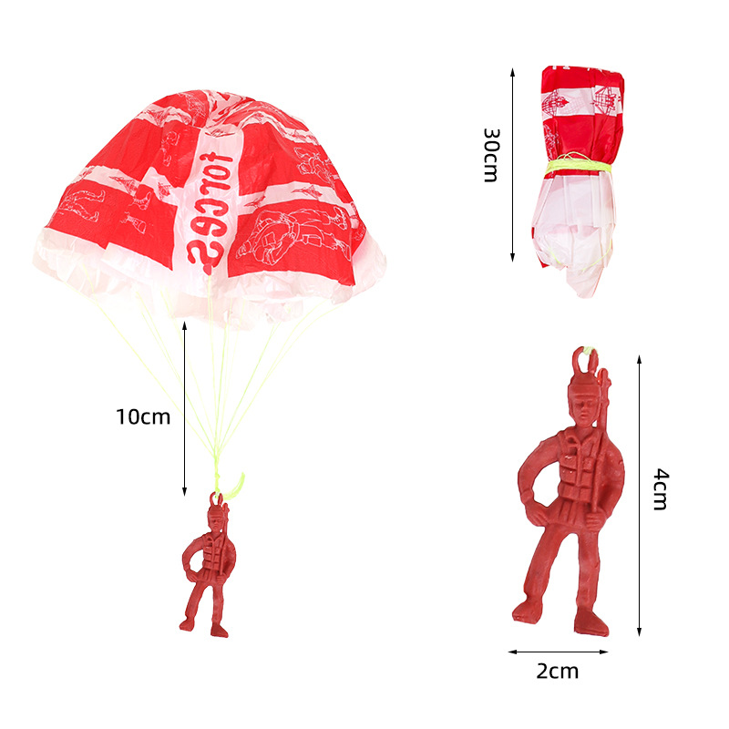 10 Uds. De juguete de paracaíd - Outdoor Sport For Kids reseña y precio