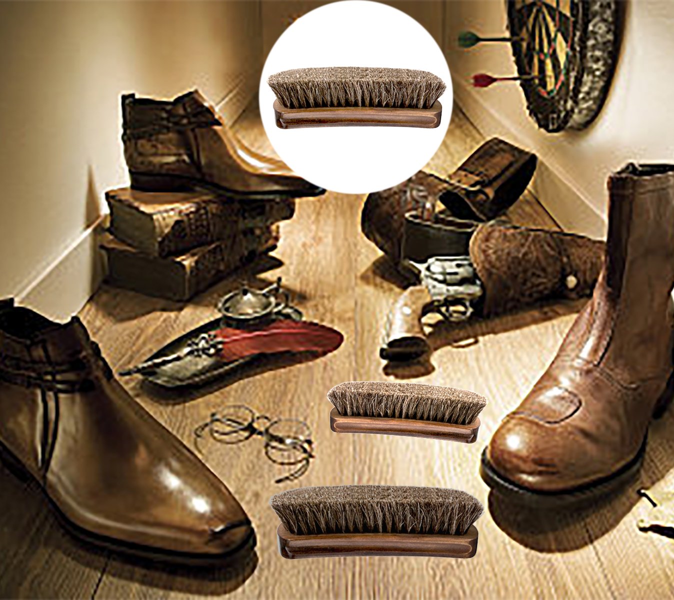 Cepillo para zapatos, cepillo  - Brushing Boot Horse reseña y precio