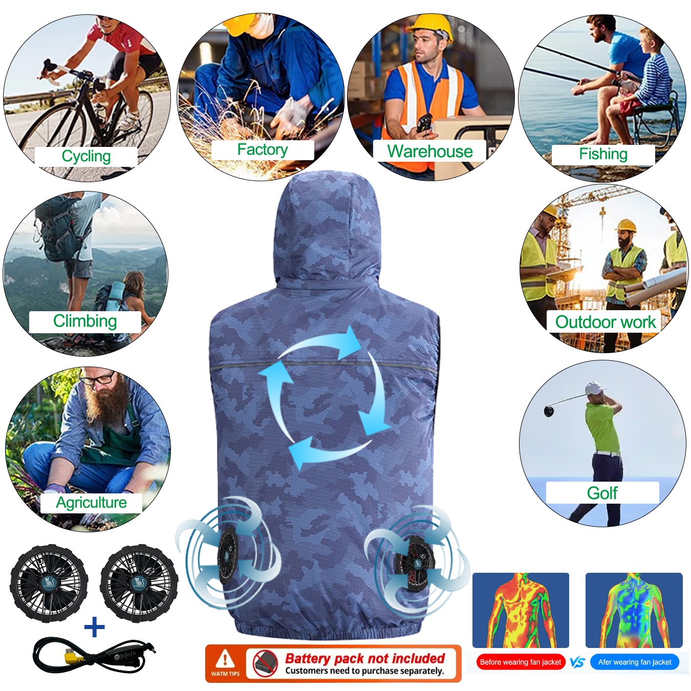 Chaleco Deportivo de Verano co - Outdoor Sport Brand Jacket reseña y precio