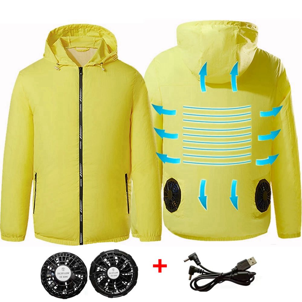 Verano deporte ventilador aire - Outdoor Sport Brand Jacket reseña y precio