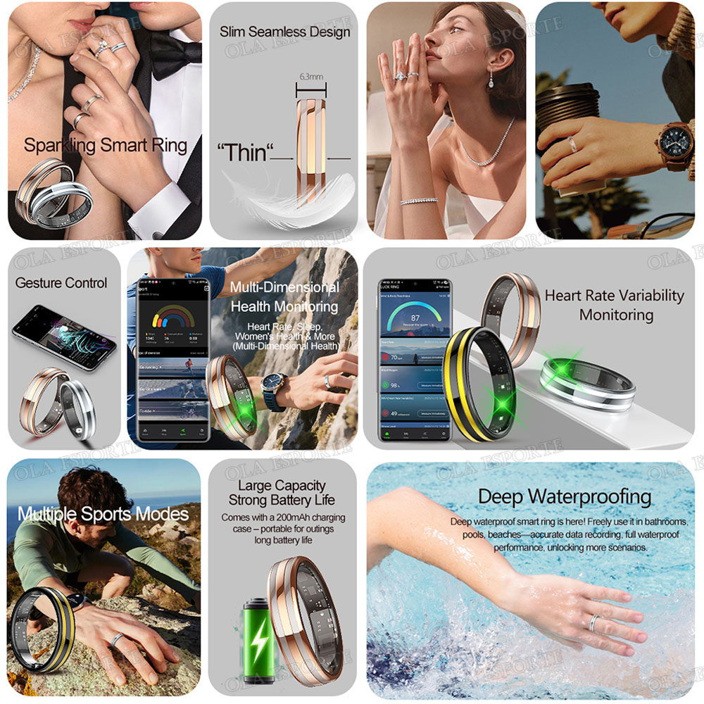 Anillo inteligente con detecci - Outdoor Sport Activity reseña y precio